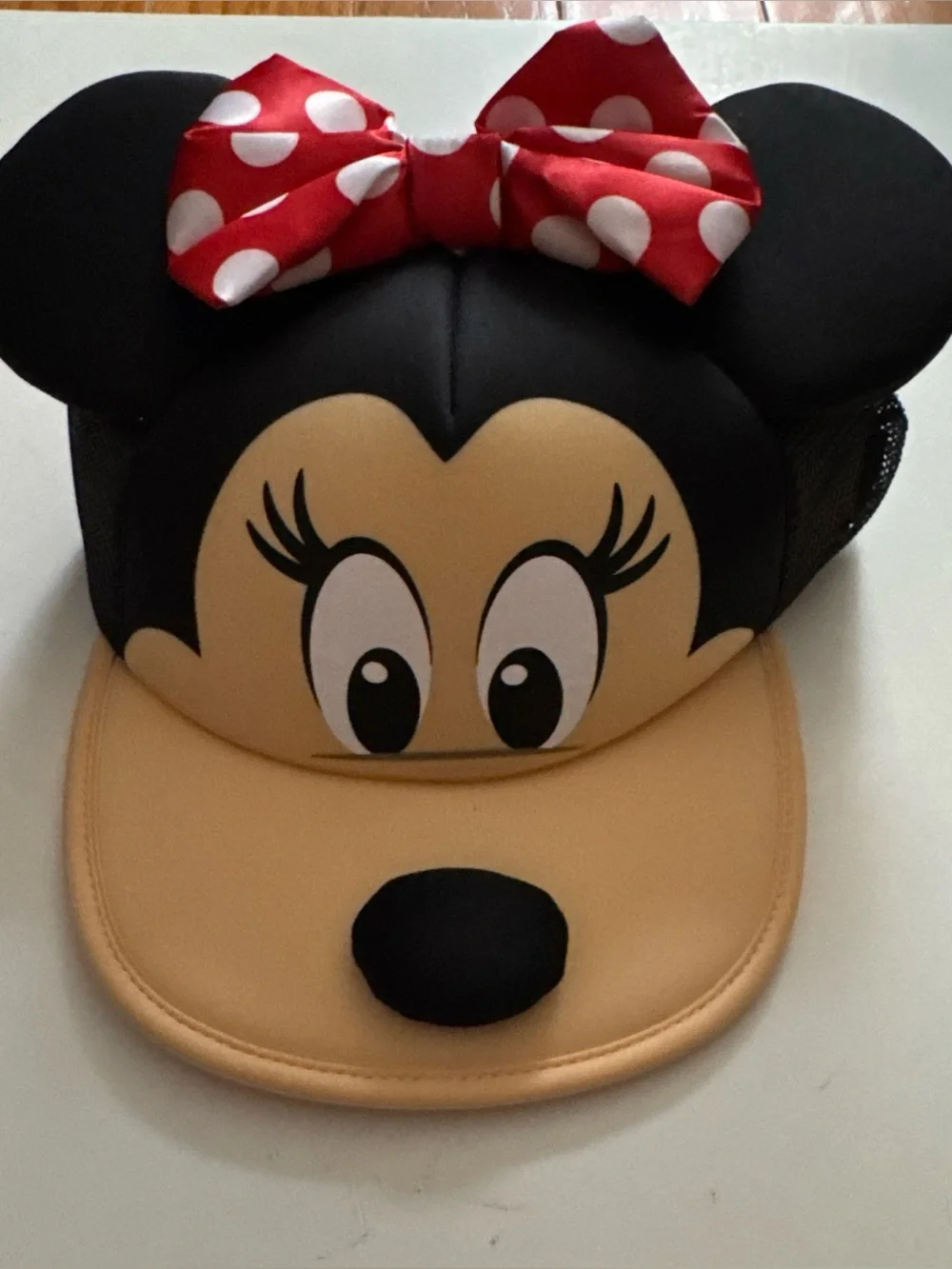 2025 Disney Parks Minnie Mouse Mesh Hat Baseball Cap Adjustable Mesh